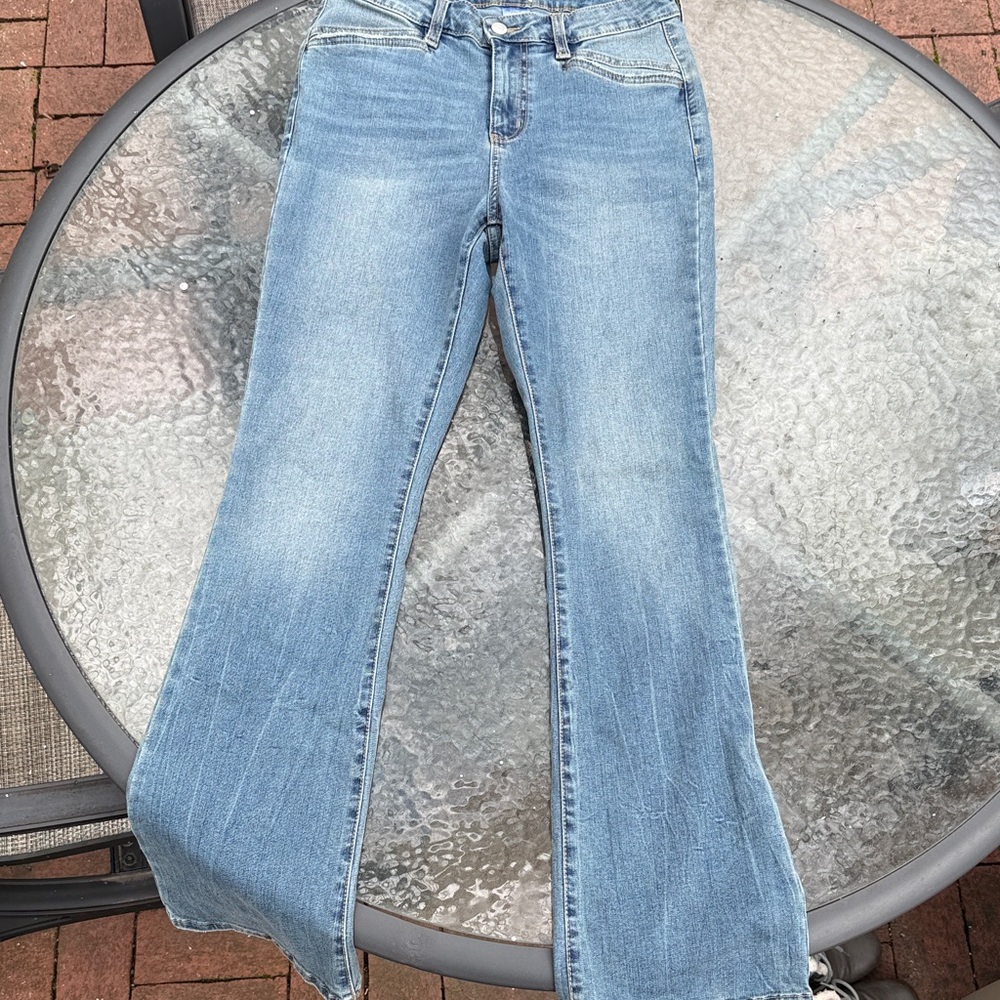 Time and Tru Light Blue Flare Jeans
